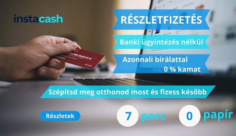 Részletfizetéssel is megvásárolhatod termékeinket