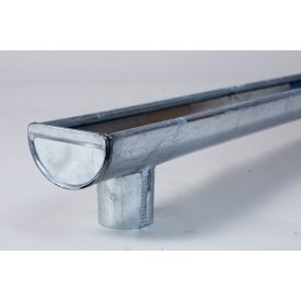 Ereszcsatorna véges csonkos 1m-es (25-ös)