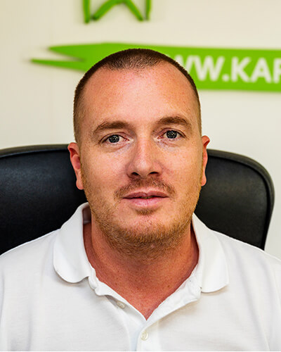 Császár Norbert telepvezető