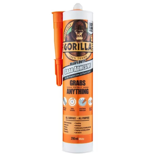Gorilla Heavy Duty Grab Extra Erős Építési Ragasztó 290ml