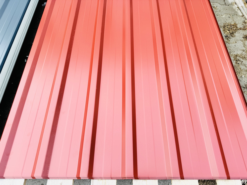 Trapézlemez T18 Plusz - RAL 3009 Bordó
