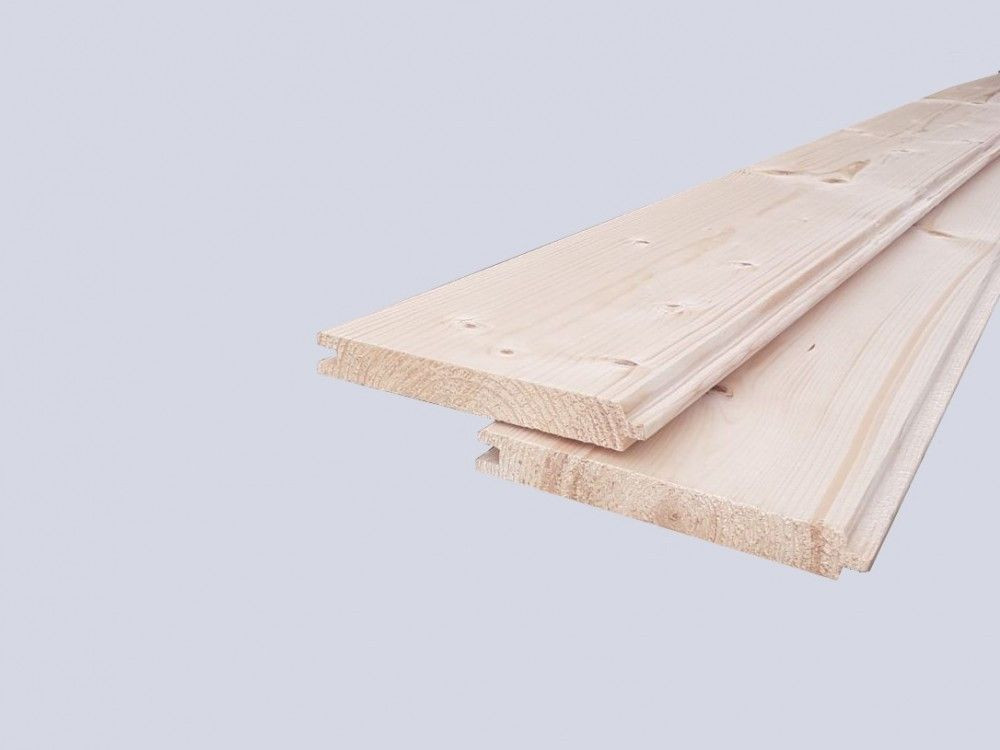 Hajópadló lucfenyő fózolt/KM 19x146x4000mm "A/B" (5 szál / csomag)